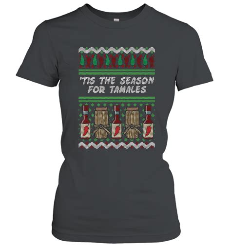 tis the season for tamales christmas sweaters shirt mexican women t shirt