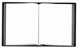 Book Open Blank Coloring Clipart Clipartbest sketch template