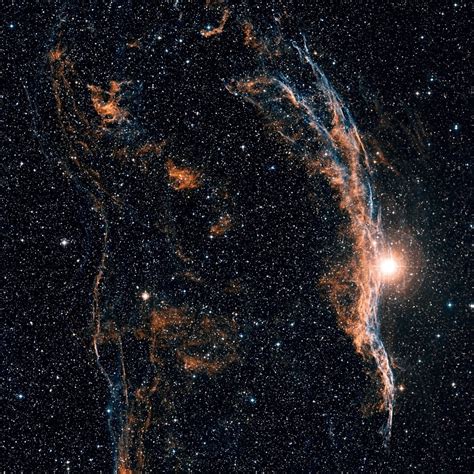 The Witchs Broom Nebula And Part Of The Veil Nebula Is A Supernova