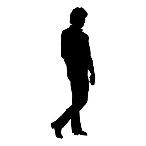 Silhouette Man Walking With Images Silhouette Man Silhouette Clip