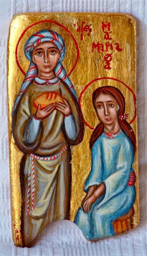 St Martha And St Mary Of Bethany By Eka And Eri Fragiadaki Mary Of