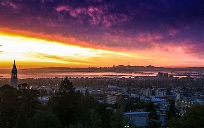 Berkeley California Uc Sunset Wallpapers Background Cool