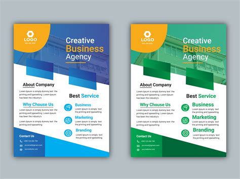 Creative Flyer Design In Illustrator By Md Safiqul Haque On Dribbble