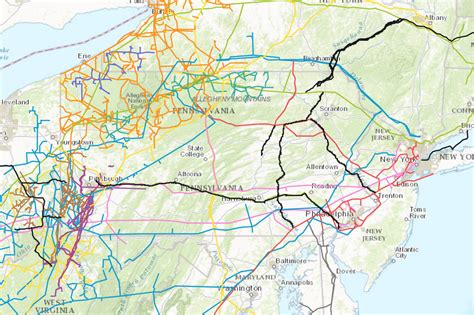 Mapping The Pipeline Boom The Allegheny Front