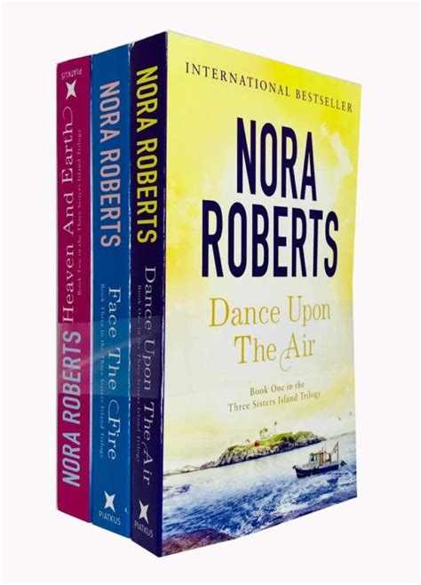 Nora Roberts Three Sisters Island Trilogy 3 Book Collection Set Tall