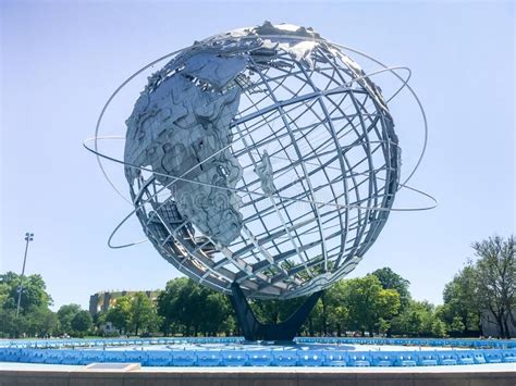 Unisphere In Flushing Meadows Ny Editorial Stock Photo Image Of Park