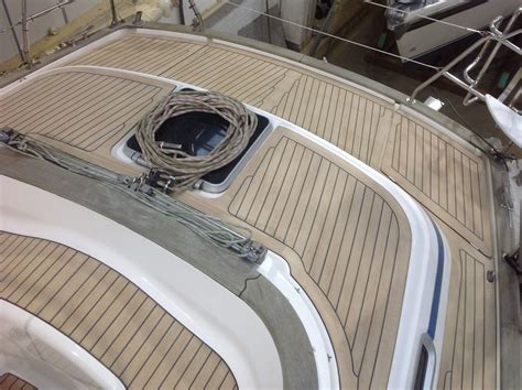 Boat Synthetic Wood Floor Covering Wpc Decking Synthetic Wood Deck