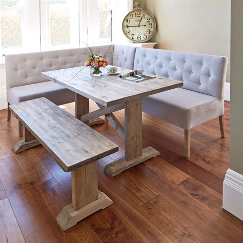 Eat, work and entertain in a dining area that is both stylish and environmentally conscious. Kitchen Booth Seating Ikea Alina Dining Table with Corner ...
