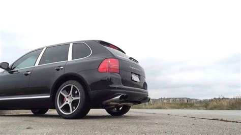 955 Porsche Cayenne Turbo S Custom Aftermarket Exhaust Youtube