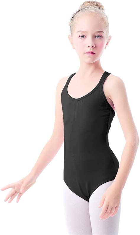 Other Sports Girls Camisole Leotards Double Straps Criss Cross Dance