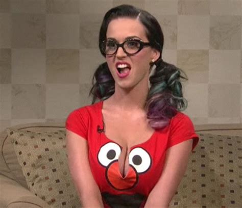 Pammichele Katy Perry Pokes Fun At Sesame Street Ban On Snl Video Photos