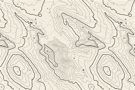 Seamless Topographic Map Vector Pre Designed Photoshop Graphics