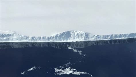 Larsen Ice Shelf Massive Iceberg Breaks Off Antarctica