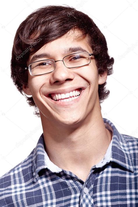 Laughing Young Man — Stock Photo © Furtaev 148562933