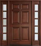 Pictures of Unfinished Wood Double Entry Doors