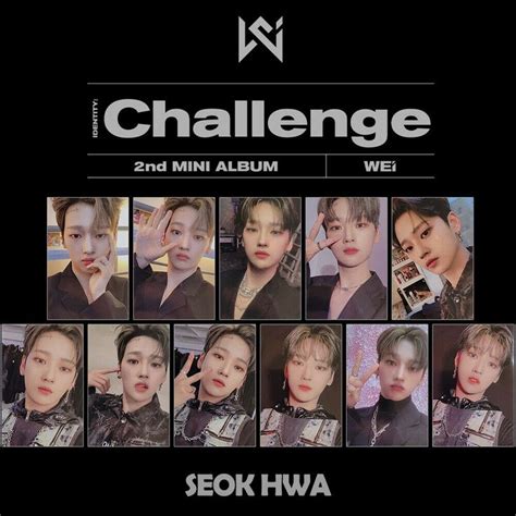 Wei Nd Mini Album Identity Challenge Seokhwa Photocard Ebay Mini Albums Photocard