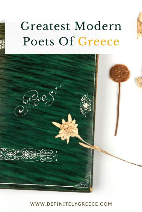 Top 4 Greatest Modern Poets Of Greece You Should Know About