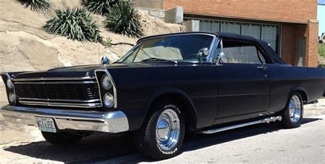 1965 Ford Galaxie 500 Xl Convertible Matte Black No Reserve For Sale
