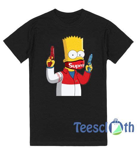 Supreme Bart Simpson T Shirt 616civilwar