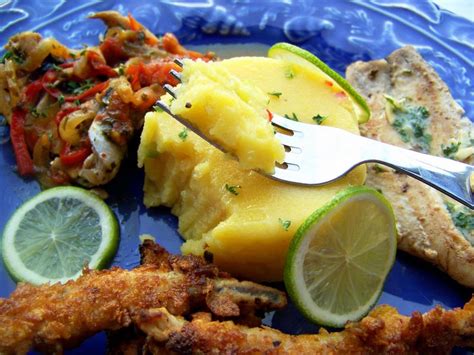 cou cou trini food caribbean recipes trinidad recipes