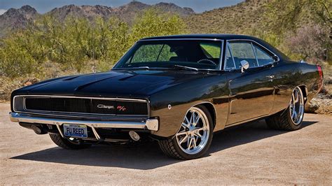 Muscle Cars Dodge Charger Rt Classic Cars Widescreen 440