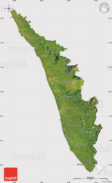 Satellite Map Of Kerala Vrogue Co