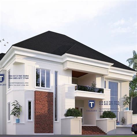 Four Bedroom Modern Duplex House Designs In Nigeria