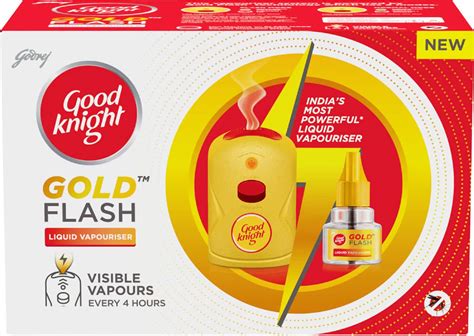 Buy Godrej Good Knight Gold Flash Mosquito Repellent Combo Machine 1