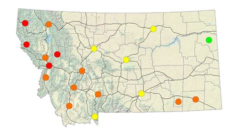 Montana Wild Fire Map Interactive Map