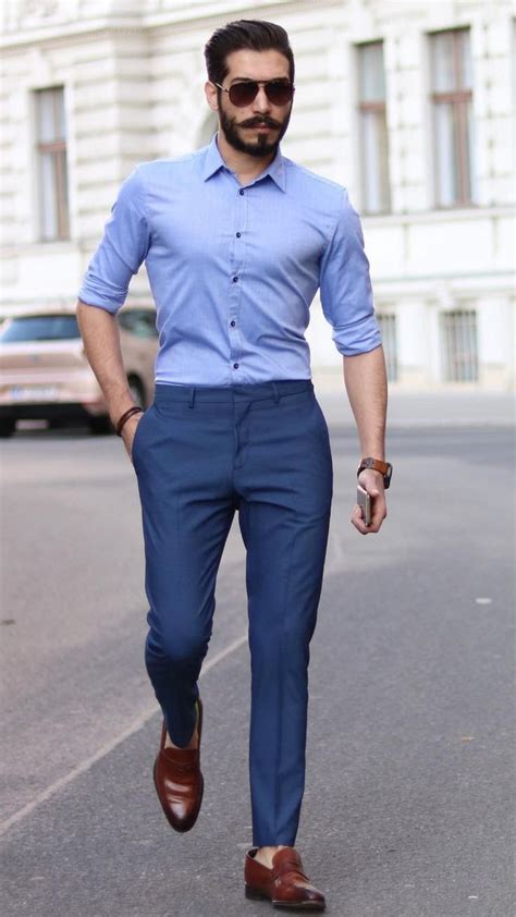 5 Best Shirt And Pant Combinations For Men Erkek Moda Tarzları Erkek