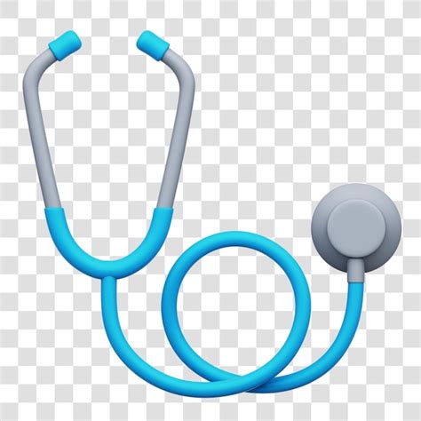 Premium Psd Medical Stethoscope 3d Rendering Icon Isolated
