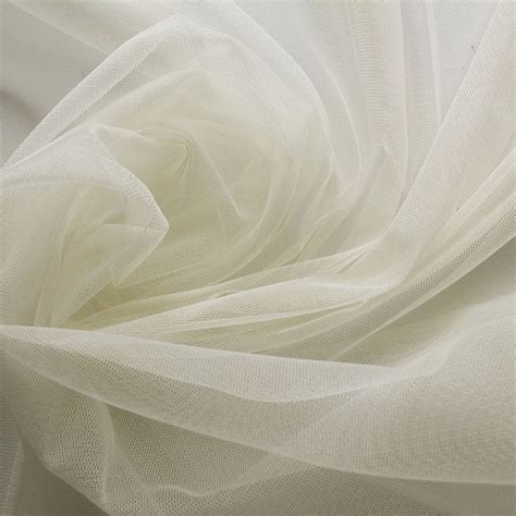 Soft Tulle Fabric 150cm Wide Buttermilk Cream On Trend Fabrics