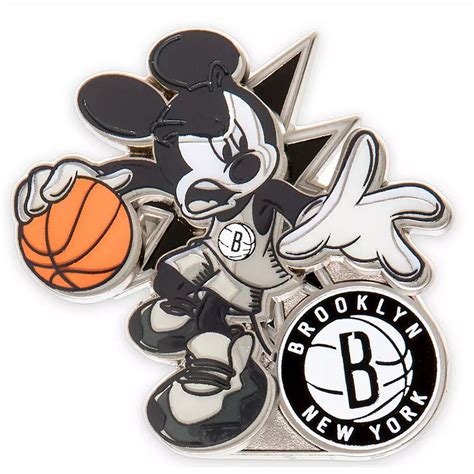 The nba will resume its season at espn's wide world of sports complex at disney. Disney Pin - Mickey Mouse NBA Experience Pin - Brooklyn Nets