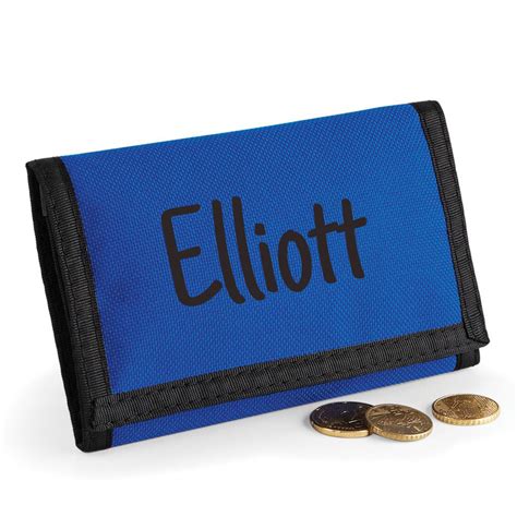 Personalised Kids Wallet Childrens Wallet Velcro Wallet Etsy Uk