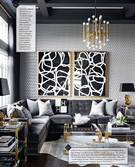Silver And Gold Living Room Decor Ideas Masculine Awe Bodaswasuas