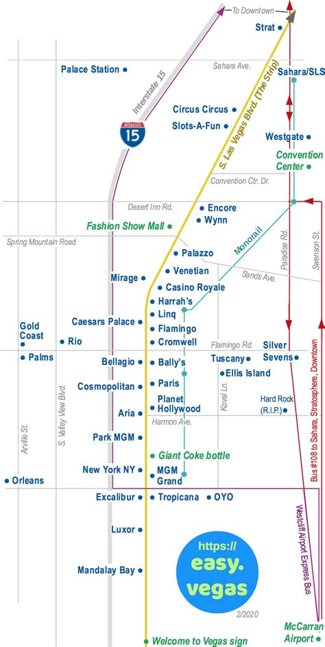 Old Strip Las Vegas Map Us States Map