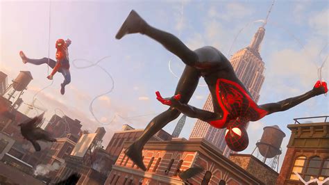 Miles Morales And Spiderman 4k Wallpaperhd Games Wallpapers4k