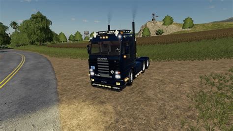 Scania 143 6x4 V10 Fs2019 Farming Simulator 2019 19 Mod Ls19 Mod