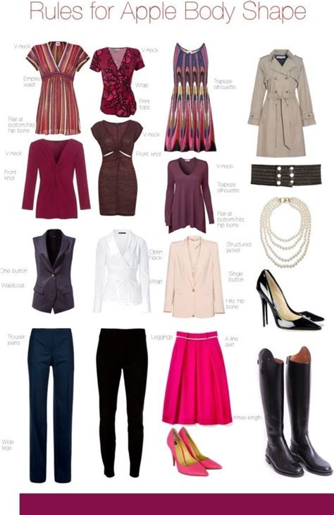 Party Outfits For The Apple Shape Rules For Apple Body Shape By