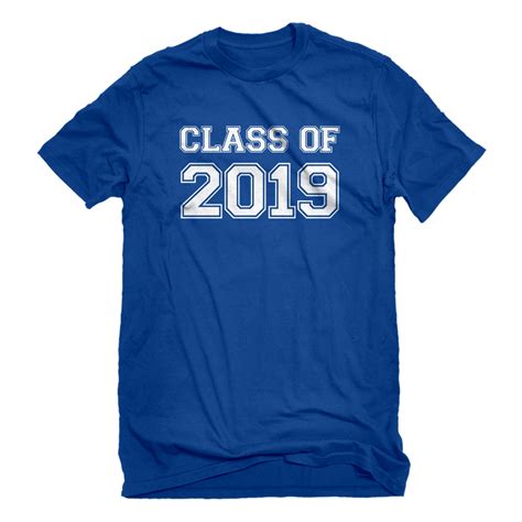 Mens Class Of 2019 Short Sleeve T Shirt 3560 Ebay