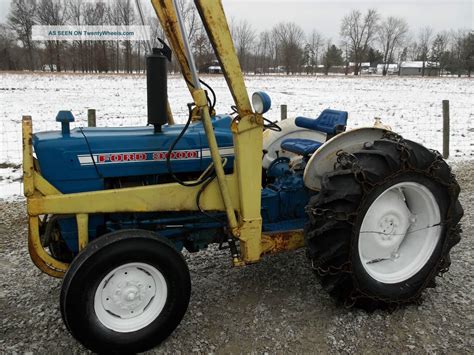 Ford 3000 Tractor And Front Loader Diesel