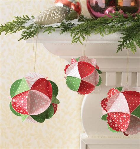 Martha Stewart Crafts Holiday Paper Kit Ornament Clearance