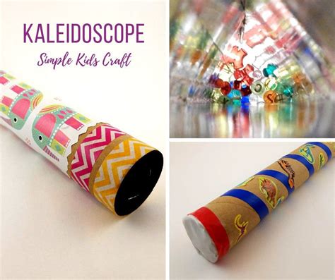 Built Your Own Kaleidoscope Simple Kids Craft Kit Holiday Etsy In