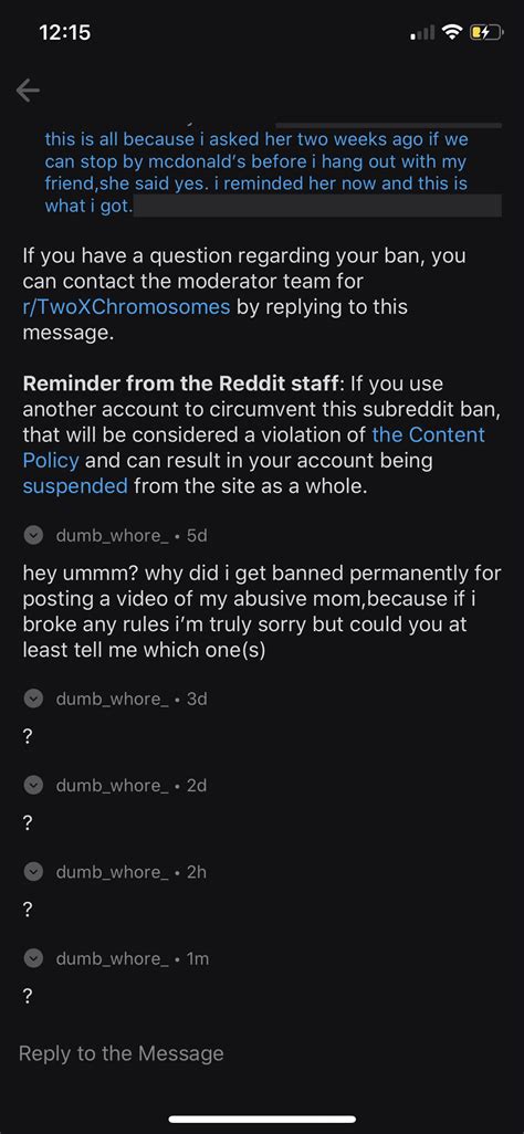 When You Never Get A Response From Mods After Being Banned Btw I Havent Been Muted Or Anything