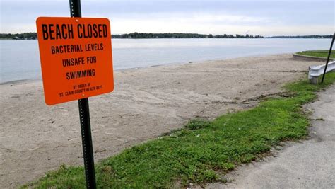11 michigan beaches closed for high bacteria levels