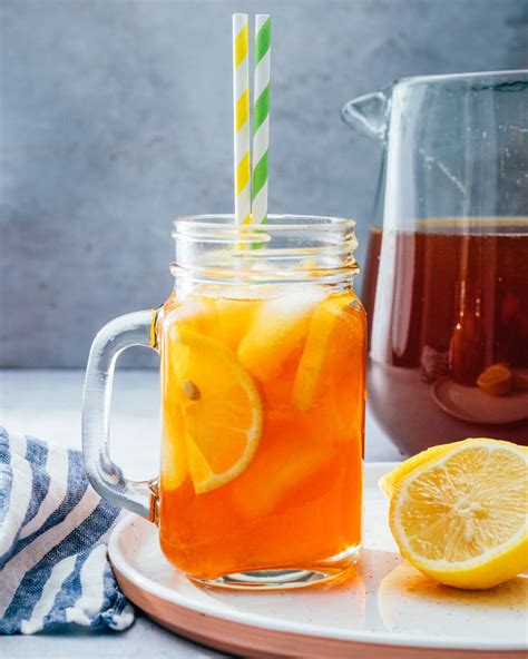 10 Refreshing Flavored Ice Tea Recipes