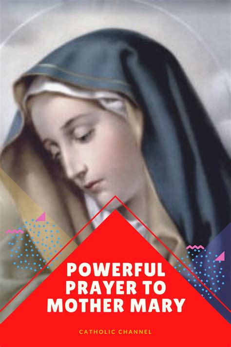 Powerful Prayer To Mother Mary That Will Bless Your Day Power Of