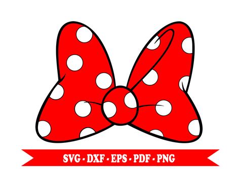 Minnie Mouse Bow Vector At Getdrawings Free Download