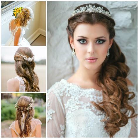 Wedding Half Updo Hairstyles For 2017 2019 Haircuts