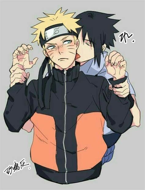 Sasuke X Naruto Naruto And Sasuke Kiss Narusasu
